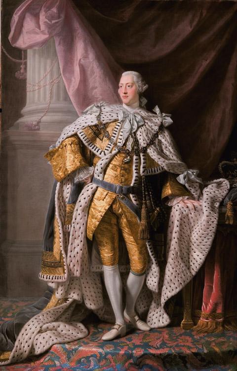 Allan Ramsay George III (mk25) oil painting image